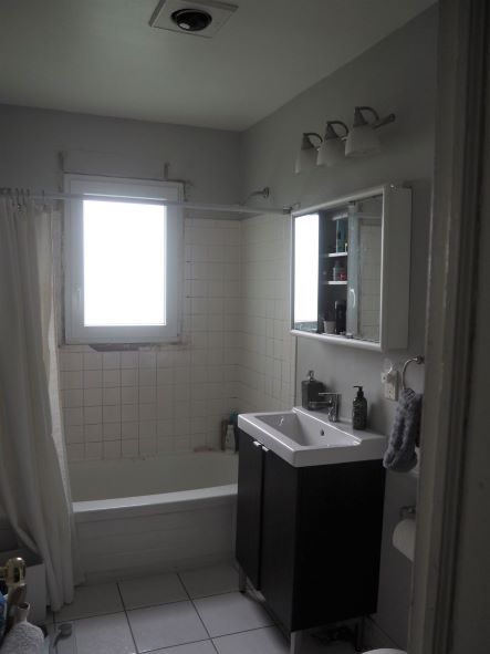 Remodel of dated bathroom in bungalow